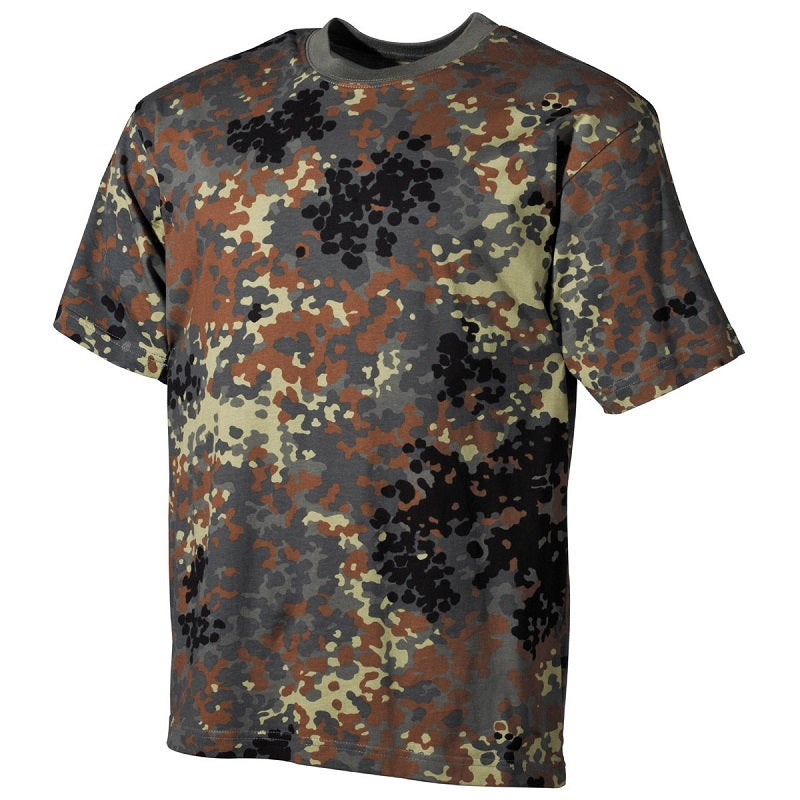 MFH US T-Shirt- BW camo, 170 g/m²