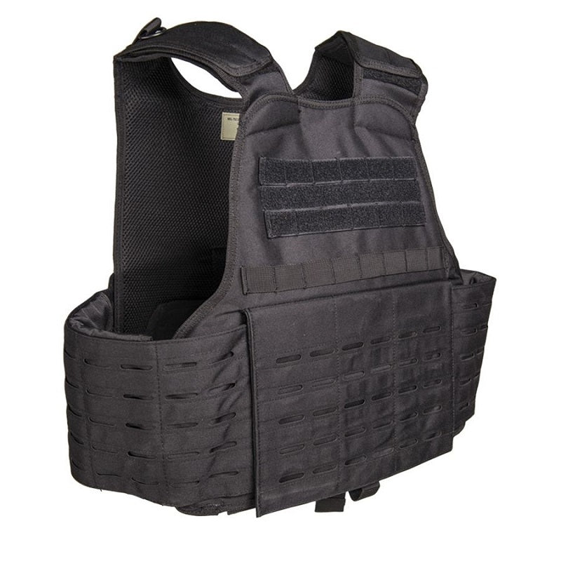 Mil-Tec® Tactical Vest Laser-cut Carrier Vest - Black