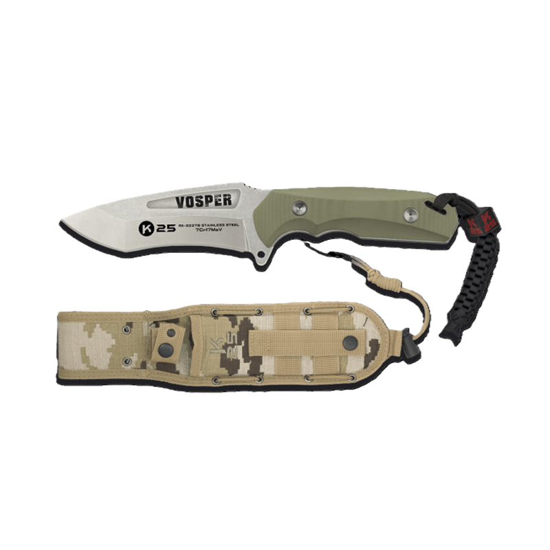 K25, Tactical Knife, VOSPER coyote 13 cm