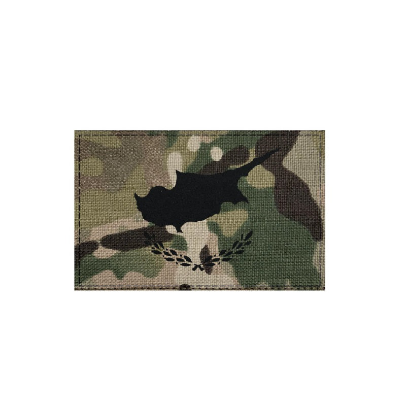 Reflective patch - camo Flag of Cyprus