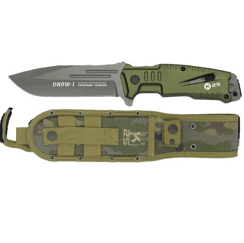 K25, Tactical Knife, DROW-I green