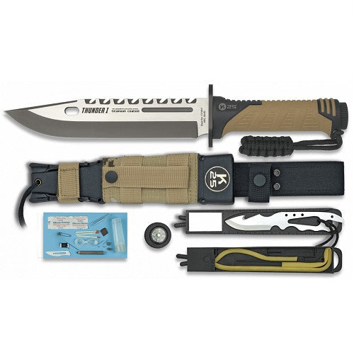 K25, Tactical Knife, THUNDER I – SERIE ENERGY, TAN