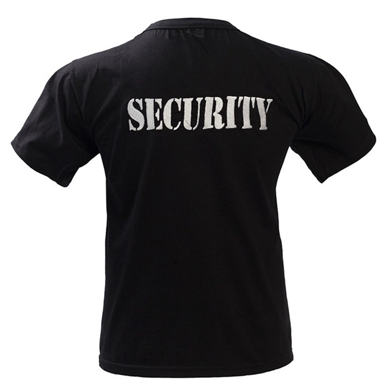 POLO T-SHIRT SECURITY- Black