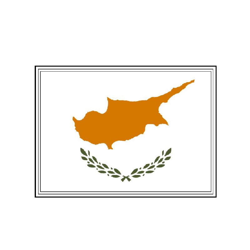 PVC patch Flag of Cyprus